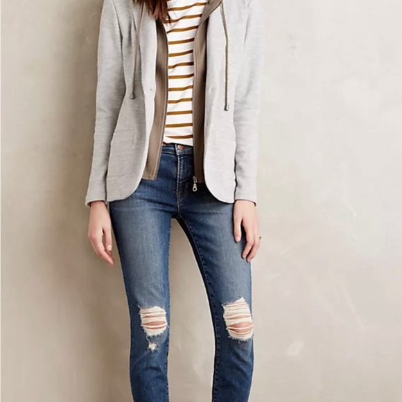 Anthropologie Layered Campus Jacket - Picture 2 of 4